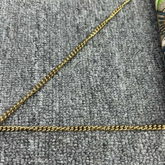 100% Authentic GUCCI Padlock Multicolor Tian Print GG Canvas Shoulder Bag - Picture 14 of 14